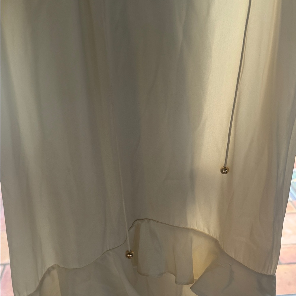 Zimmermann Cream Ruffled Blouse - Picture 3 of 8